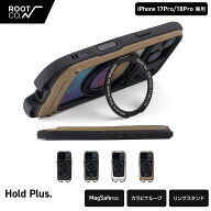 【ROOT CO.】[iPhone17Pro/iPhone18Pro兼用]GRAVITY Shock Resist Case Hold Plus.