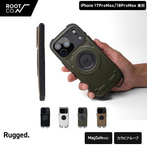 �yROOT CO.�z[iPhone17ProMax/iPhone18ProMax���p]GRAVITY Shock Resist Case Rugged.