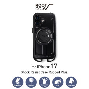 �yROOT CO.�z[iPhone17��p]GRAVITY Shock Resist Case Rugged Plus.
