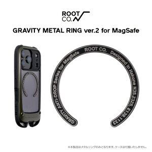 �yROOT CO.�zGRAVITY METAL RING ver.2 for MagSafe