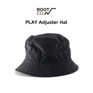 �yROOT CO.�zPLAY Adjuster Hat (�u���b�N×�u���b�N)