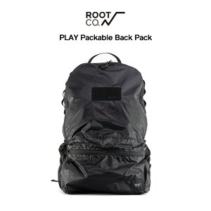 �yROOT CO.�zPLAY Packable Back Pack (�u���b�N)
