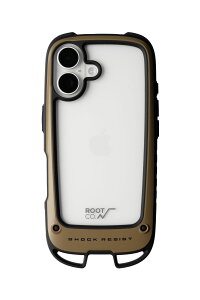 �yROOT CO.�z[iPhone16��p]GRAVITY Shock Resist Case +Hold.