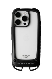 �yROOT CO.�z[iPhone16Pro��p]GRAVITY Shock Resist Case +Hold.