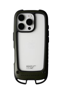 �yROOT CO.�z[iPhone16Pro��p]GRAVITY Shock Resist Case +Hold.