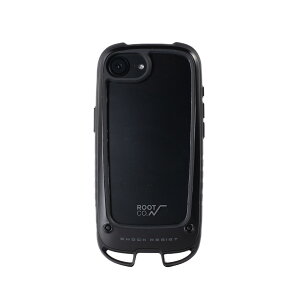�yROOT CO.�z[iPhone16e/iPhone17e���p]GRAVITY Shock Resist Case +Hold.