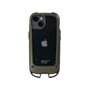 �yROOT CO.�z[iPhone13/14/15���p��p]GRAVITY Shock Resist Case +Hold.