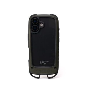 �yROOT CO.�z[iPhone17��p]GRAVITY Shock Resist Case +Hold.�i�ꕔ�\��i�j