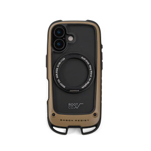 �yROOT CO.�z[iPhone17��p]GRAVITY Shock Resist Case Hold Plus.�i�\��i�j