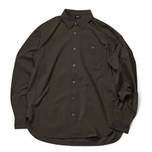 �yROOT CO.�zPLAY STRETCH UTILITY Long Sleeve Button Shirts