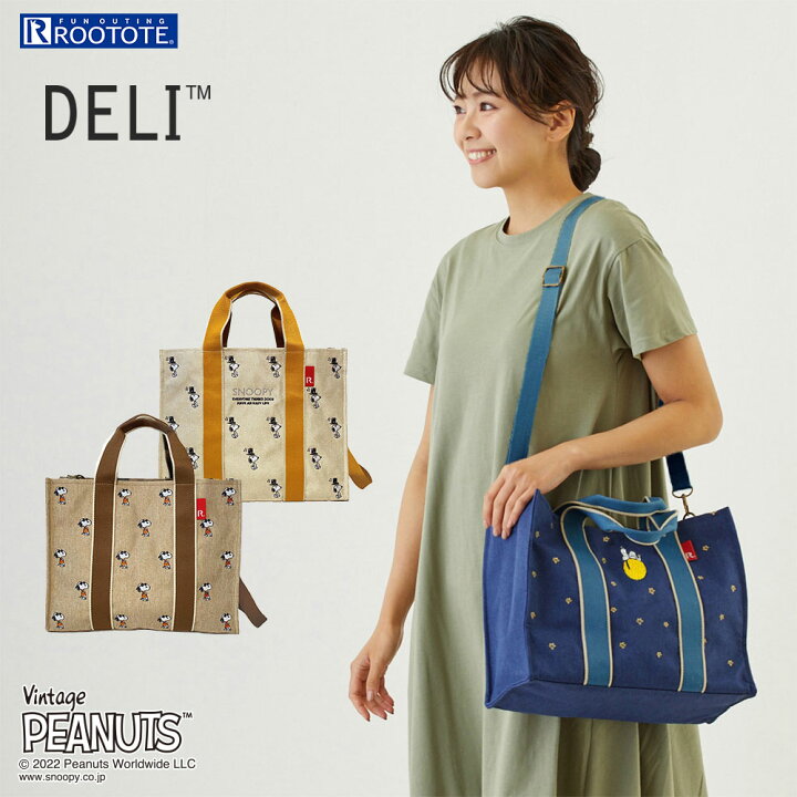 Rootote デニム ミッキーショルダーバッグ