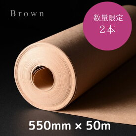アウトレット品 クラフトロール ブラウン 550mm×50m (アウトレット理由：規格相違) 20%OFF