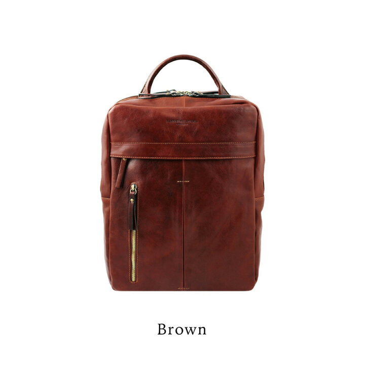 楽天市場】本革 イタリア製 FANTINII Cuoieria large leather backpack 