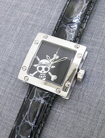 腕時計【ワンピース ONE PIECE WATCH OFFICIAL】ete241403−黒文字盤