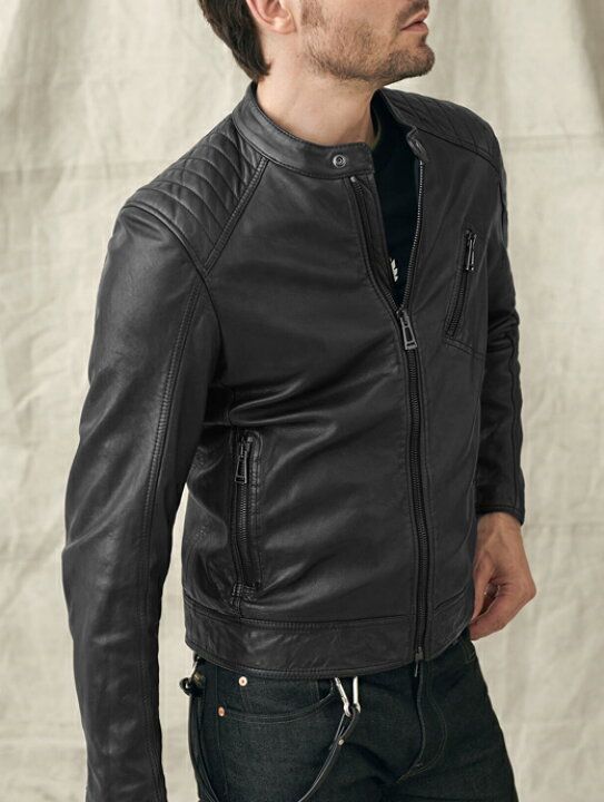 楽天市場】BELSTAFF ベルスタッフ シングルライダース ジャケット 