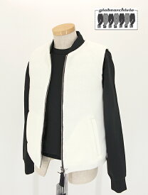 【SALE】【40%】【秋冬】 giab’s ARCHIVIO/ジャブス アルキヴィオ DUVETICA デュベティカ フリース ダウンベスト ブラック ホワイト POLARTEC 洗濯可 秋冬 送料無料 gba422203