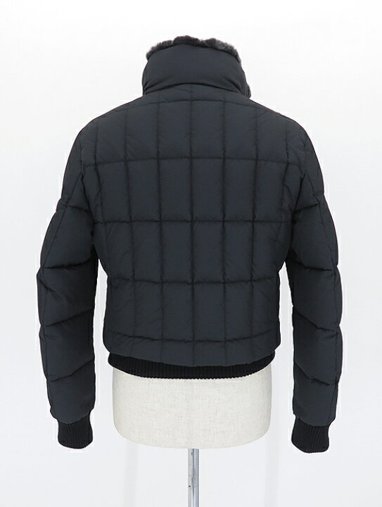 楽天市場】MOORER ムーレー メンズ ダウン ブルゾン ブラック SOLERI  