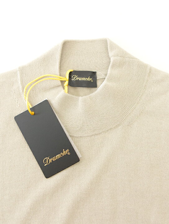 楽天市場】Drumohr ドルモア カシミアモックネック ニット 