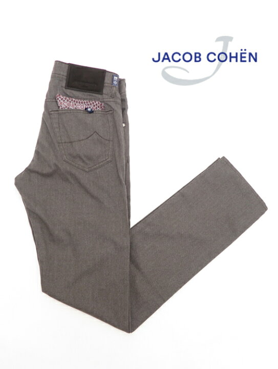 楽天市場】JACOB COHEN ヤコブコーエン 5ポケットパンツ BARD ブラウン 
