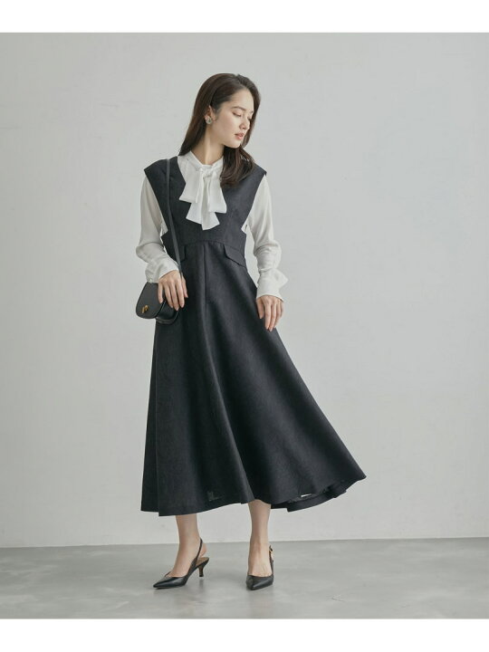 楽天市場】【SALE／30%OFF】ペイズリー柄ジャンパースカート ROPE 