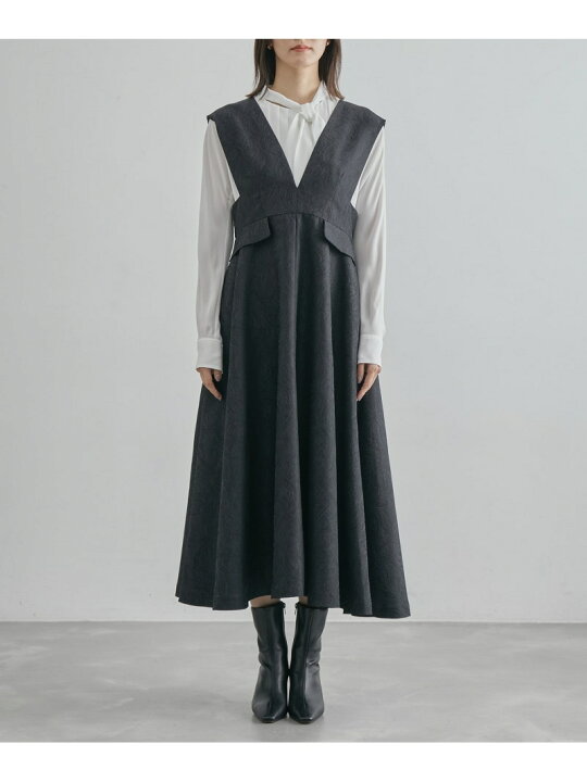 楽天市場】【SALE／30%OFF】ペイズリー柄ジャンパースカート ROPE 