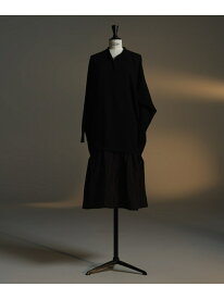 【SALE／50%OFF】【ラリーニュロペ】衿羽(エリハネ)ニットドレス LA LIGNE ROPE' ロペ ワンピース・ドレス ワンピース グリーン ホワイト ブラック【RBA_E】【送料無料】[Rakuten Fashion]