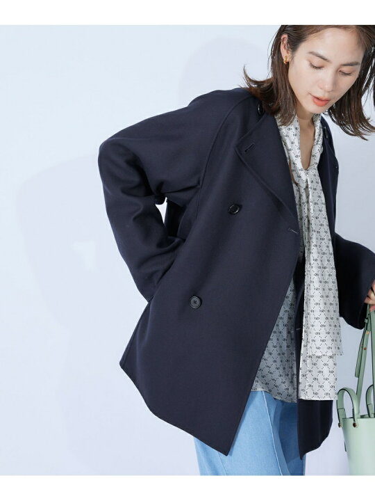 楽天市場】【SALE／30%OFF】リバーダブルブレストショートコート ROPE 