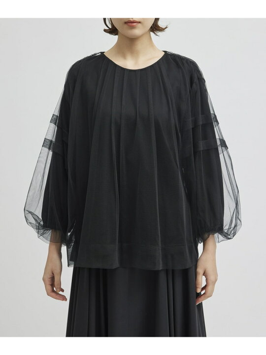 楽天市場】【SALE／70%OFF】チュールレイヤードブラウスライク 