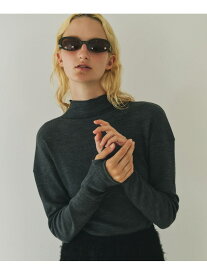 【SALE／50%OFF】【一部店舗限定】【REALM(レルム)】RIBBED JERSEY TOP｜カットソー REALM ロペ トップス カットソー・Tシャツ レッド ホワイト グレー【RBA_E】【送料無料】[Rakuten Fashion]