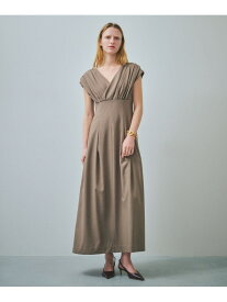 【SALE／30%OFF】【一部店舗限定】【REALM(レルム)】WRAP FLARE DRESS｜カシュクールフレアワンピース REALM ロペ ワンピース・ドレス ワンピース ブラック カーキグリーン【RBA_E】【送料無料】[Rakuten Fashion]
