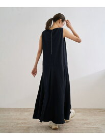 【SALE／40%OFF】レーヨンリネン スラッシュドネックワンピース【セットジャケット対応】 ROPE' ロペ ワンピース・ドレス ワンピース イエロー ネイビー ブラウン【RBA_E】【送料無料】[Rakuten Fashion]