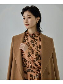 【SALE／30%OFF】フラワープリントタックワンピース/イージーケア ROPE' ロペ ワンピース・ドレス ワンピース オレンジ【RBA_E】【送料無料】[Rakuten Fashion]