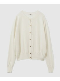 【SALE／50%OFF】SUPER160'sメリノウールカーディガン【ロロ・ピアーナ社製ウール使用】/アンサンブル対応 ROPE' ロペ トップス カーディガン ホワイト ブラウン ピンク ブルー グレー ネイビー【RBA_E】【送料無料】[Rakuten Fashion]