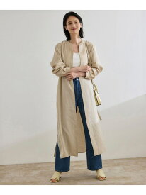 【SALE／50%OFF】【WEB・一部店舗限定】フロントオープンシャツワンピース/洗える ROPE' ロペ ワンピース・ドレス ワンピース ベージュ グレー【RBA_E】【送料無料】[Rakuten Fashion]
