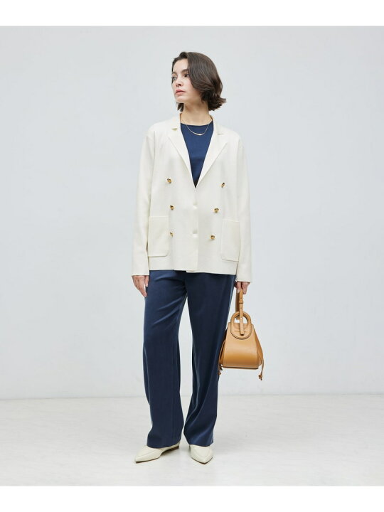 楽天市場】【SALE／20%OFF】シルクコットン総針ニットジャケット  