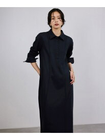 ウールジャージーワンピース/イージーケア ROPE' ロペ ワンピース・ドレス ワンピース ネイビー【送料無料】[Rakuten Fashion]