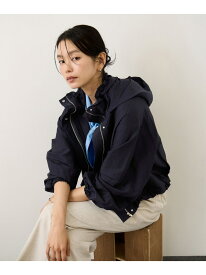 【SALE／50%OFF】ビスコースリネンライトマウンテンパーカー/セットアップ対応・イージーケア ROPE' ロペ ジャケット・アウター ブルゾン・ジャンパー ネイビー ホワイト【RBA_E】【送料無料】[Rakuten Fashion]