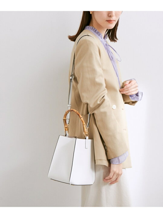 楽天市場】【SALE／40%OFF】【雑誌掲載】バンブーハンドルミドルバッグ 