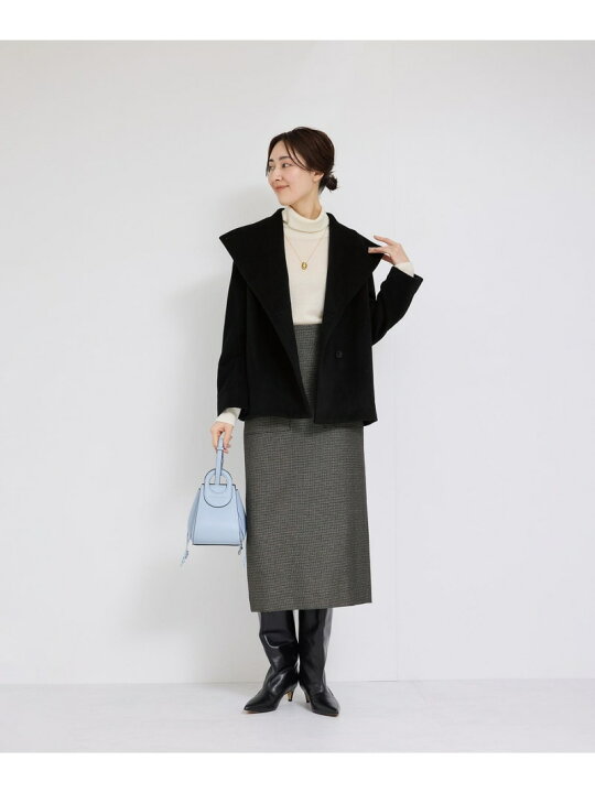楽天市場】【高評価】プレミアムカシミヤショートコート ROPE