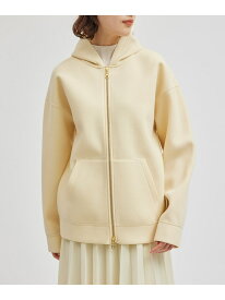 【SALE／50%OFF】ボンディングフーディー【Sサイズフェア対象】 ROPE' ロペ トップス パーカー・フーディー ブラック ホワイト グレー【RBA_E】【送料無料】[Rakuten Fashion]