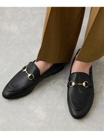 【J'aDoRe・一部店舗限定カラー】晴雨兼用レザービットローファー/撥水加工 ROPE' ロペ シューズ・靴 ローファー ブラック【先行予約】*【送料無料】[Rakuten Fashion]
