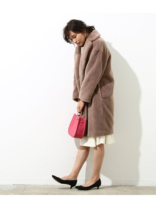 楽天市場】【SALE／70%OFF】ウール混ボアチェスターコート ROPE