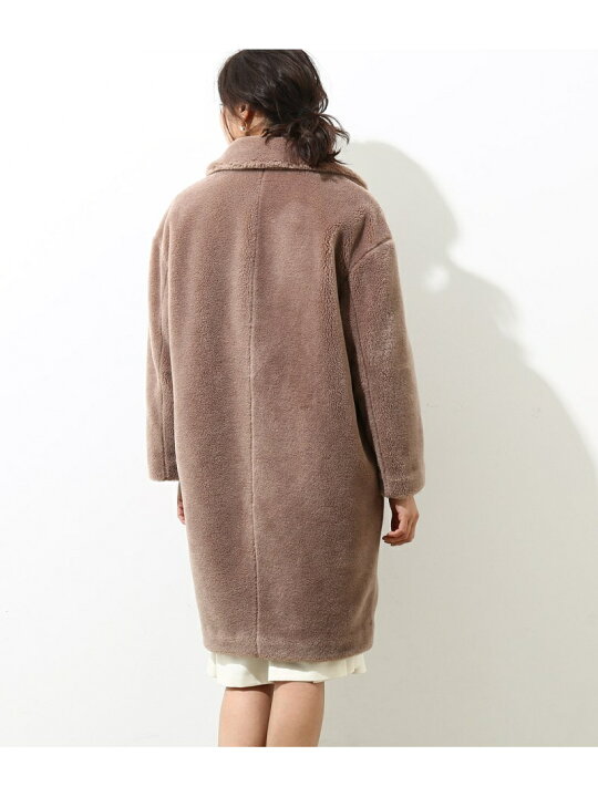 楽天市場】【SALE／70%OFF】ウール混ボアチェスターコート ROPE
