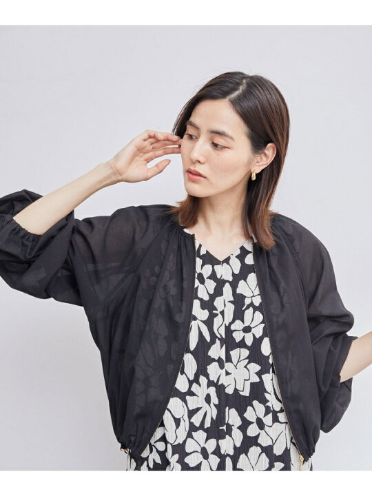 楽天市場】【SALE／40%OFF】ギャザーブルゾンブラウス ROPE