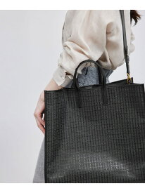 Anna Tote Bag (アンナ トートバッグ)【A4対応】【メディア掲載】 ROPE' ロペ バッグ トートバッグ ブラック ベージュ【送料無料】[Rakuten Fashion]