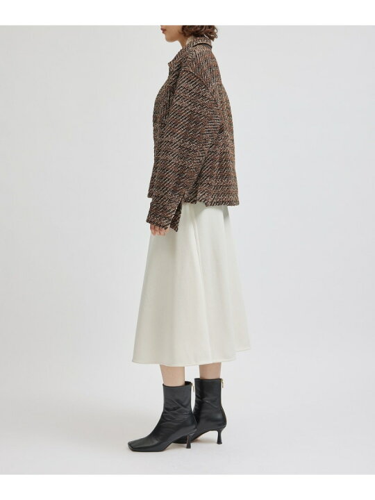 楽天市場】【SALE／50%OFF】梨地フレアスカート/セットアップ対応【S  