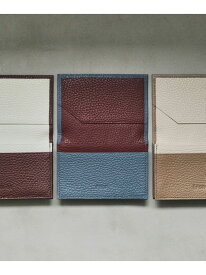 【E'POR】 JUDD Card Case(名刺入れ) ROPE' ロペ 財布・ポーチ・ケース 名刺入れ・カードケース イエロー ブラック ワインレッド ブルー ベージュ【送料無料】[Rakuten Fashion]