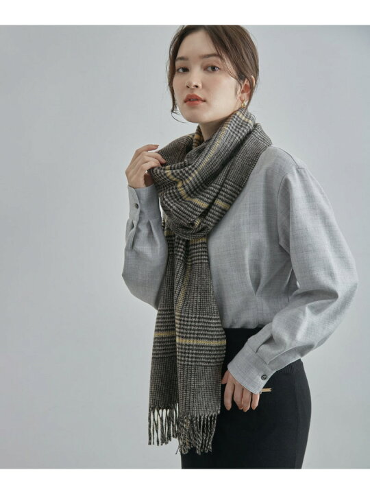 楽天市場】【SALE／50%OFF】カシミヤブレンド パターンストール(千鳥格 