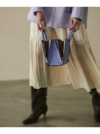 【SALE／50%OFF】【E'POR】W BAG Mini 【メディア掲載】 ROPE' ロペ バッグ ハンドバッグ パープル ベージュ【RBA_E】【送料無料】[Rakuten Fashion]