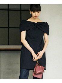 【SALE／60%OFF】【A-GIRL'S*ROPE' BY AYA KANEKO】Vスウェットチュニック【メディア掲載】 ROPE' ロペ トップス カットソー・Tシャツ ベージュ ブラック【RBA_E】【送料無料】[Rakuten Fashion]